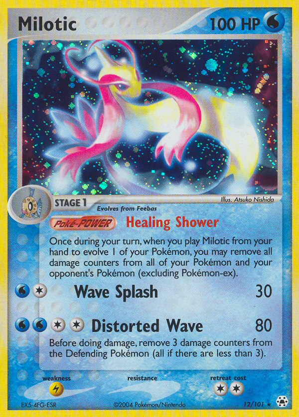 Milotic - Hidden Legends - #12 - Pokemon TCG card