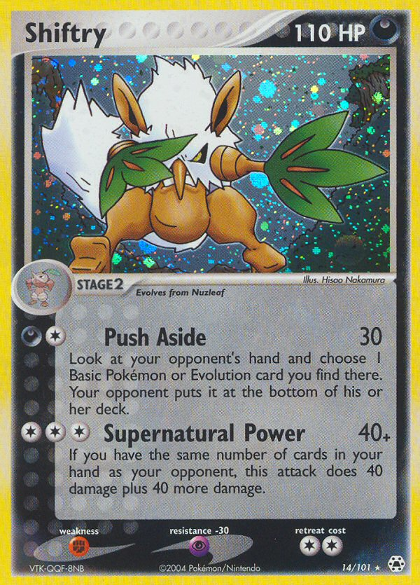 Shiftry - Hidden Legends - #14 - Pokemon TCG card