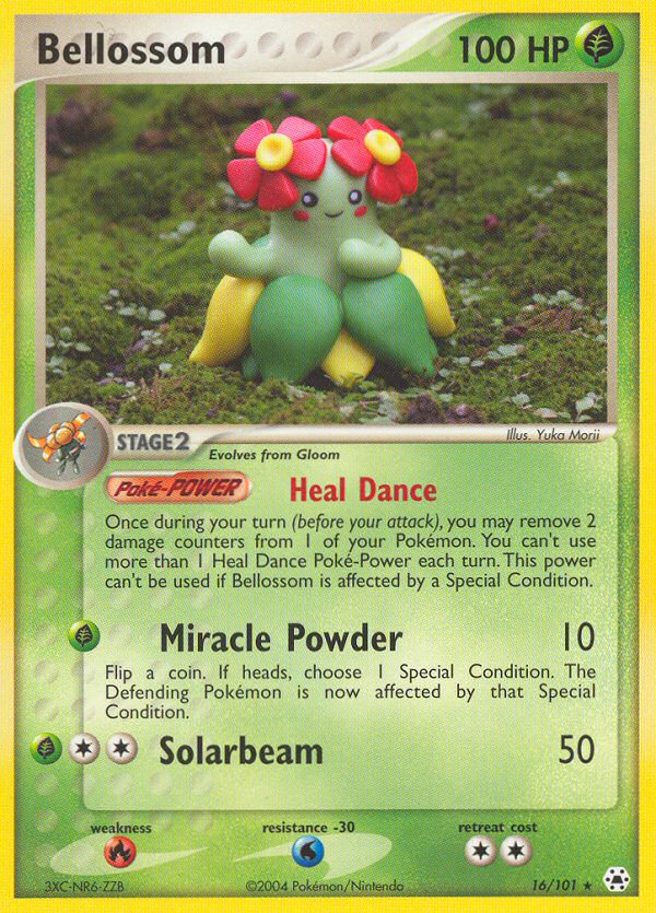 Bellossom - Hidden Legends - #16 - Pokemon TCG card