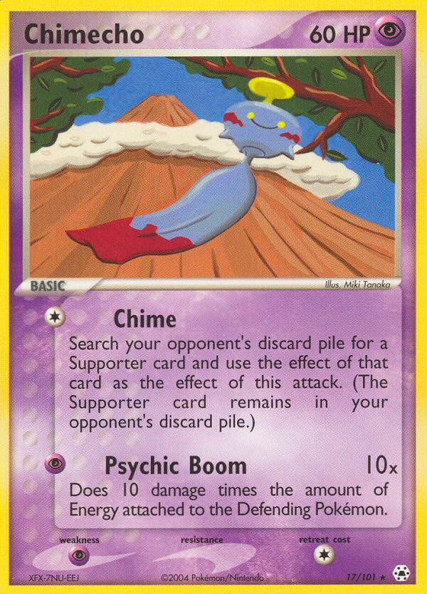Chimecho - Hidden Legends - #17 - Pokemon TCG card
