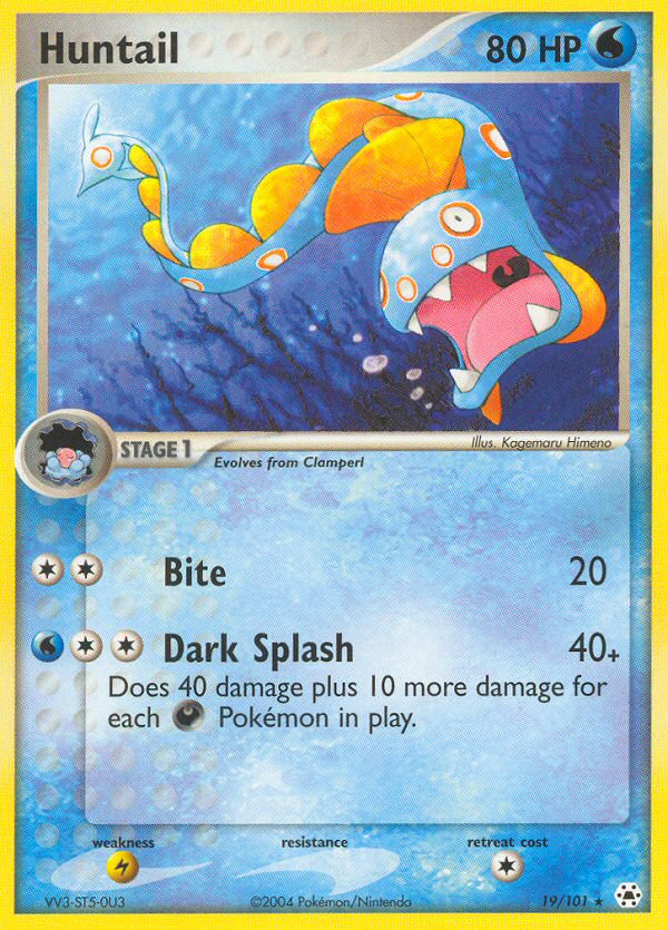 Huntail - Hidden Legends - #19 - Pokemon TCG card
