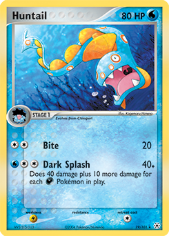 Huntail #19 Huntail - Hidden Legends - #19 - Pokemon TCG card