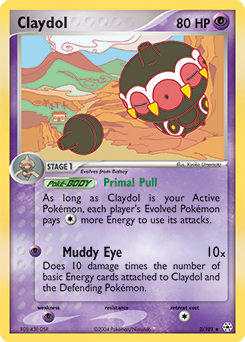 Claydol - Hidden Legends - #2 - Pokemon TCG card