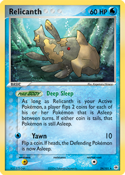 Relicanth #24 Relicanth - Hidden Legends - #24 - Pokemon TCG card
