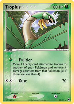 Tropius #27 Tropius - Hidden Legends - #27 - Pokemon TCG card