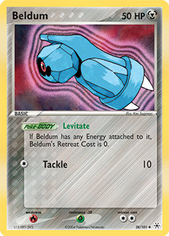 Beldum #28 Beldum - Hidden Legends - #28 - Pokemon TCG card