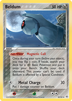 Beldum #29 Beldum - Hidden Legends - #29 - Pokemon TCG card