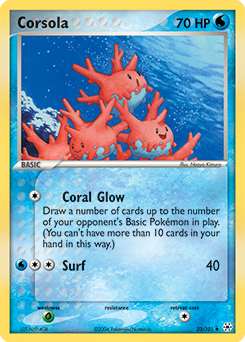 Corsola - Hidden Legends - #32 - Pokemon TCG card