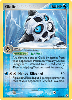 Glalie #34 Glalie - Hidden Legends - #34 - Pokemon TCG card