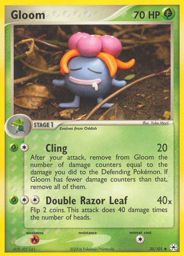 Gloom - Hidden Legends - #35 - Pokemon TCG card