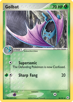 Golbat - Hidden Legends - #36 - Pokemon TCG card