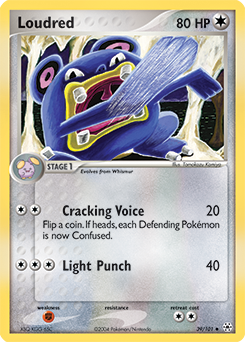 Loudred #39 Loudred - Hidden Legends - #39 - Pokemon TCG card