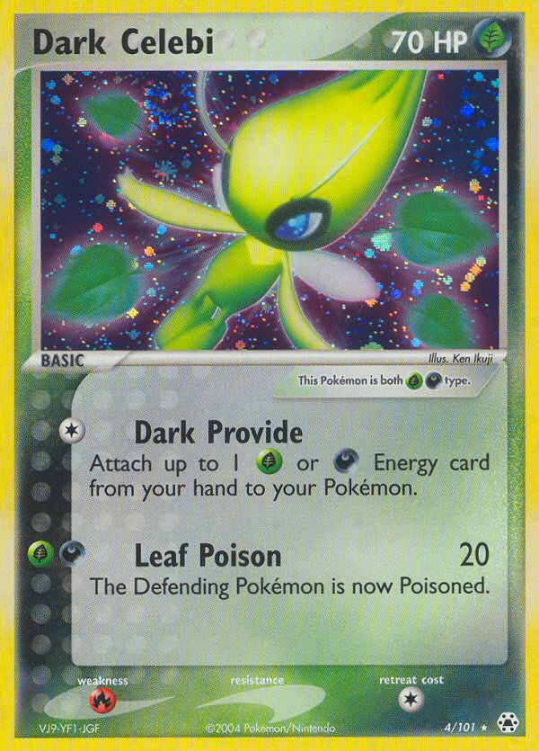 Dark Celebi - Hidden Legends - #4 - Pokemon TCG card
