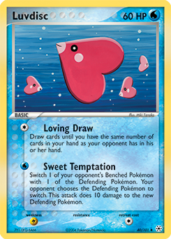 Luvdisc - Hidden Legends - #40 - Pokemon TCG card