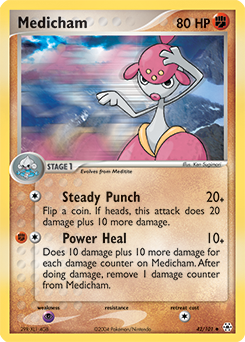 Medicham #42 Medicham - Hidden Legends - #42 - Pokemon TCG card