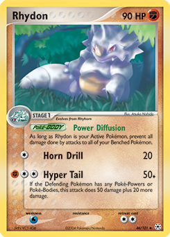Rhydon #46 Rhydon - Hidden Legends - #46 - Pokemon TCG card