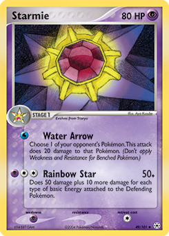 Starmie - Hidden Legends - #49 - Pokemon TCG card