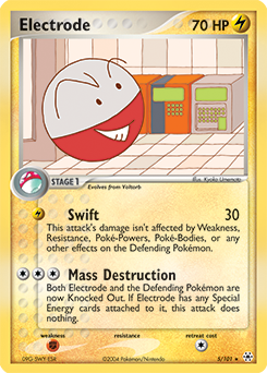 Electrode #5 Electrode - Hidden Legends - #5 - Pokemon TCG card