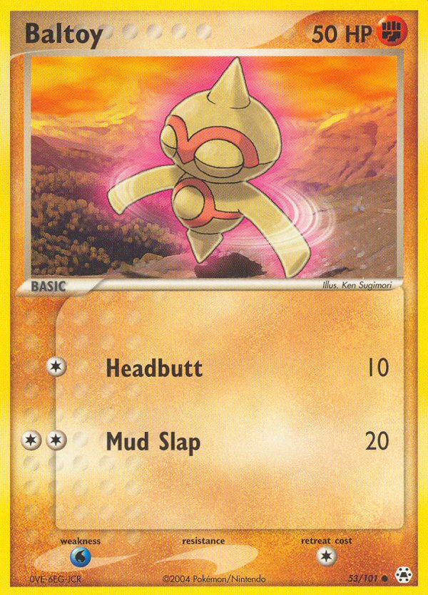 Baltoy - Hidden Legends - #53 - Pokemon TCG card