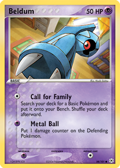 Beldum #54 Beldum - Hidden Legends - #54 - Pokemon TCG card