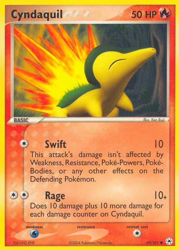 Cyndaquil - Hidden Legends - #59 - Pokemon TCG card