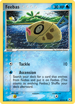 Feebas #61 Feebas - Hidden Legends - #61 - Pokemon TCG card