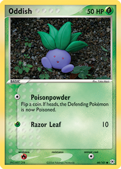 Oddish #68 Oddish - Hidden Legends - #68 - Pokemon TCG card