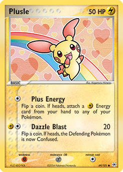 Plusle #69 Plusle - Hidden Legends - #69 - Pokemon TCG card