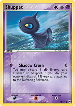 Shuppet - Hidden Legends - #72 - Pokemon TCG card