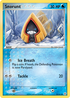 Snorunt #73 Snorunt - Hidden Legends - #73 - Pokemon TCG card