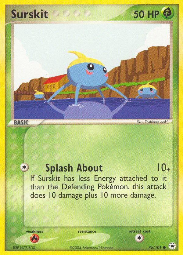 Surskit - Hidden Legends - #76 - Pokemon TCG card