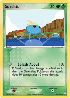 Surskit #76 Surskit - Hidden Legends - #76 - Pokemon TCG card
