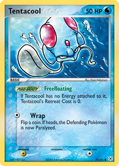 Tentacool - Hidden Legends - #77 - Pokemon TCG card