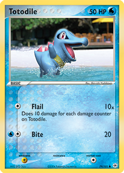Totodile - Hidden Legends - #79 - Pokemon TCG card