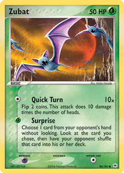 Zubat - Hidden Legends - #83 - Pokemon TCG card