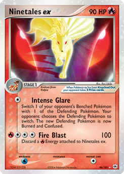 Ninetales ex #96 Ninetales ex - Hidden Legends - #96 - Pokemon TCG card