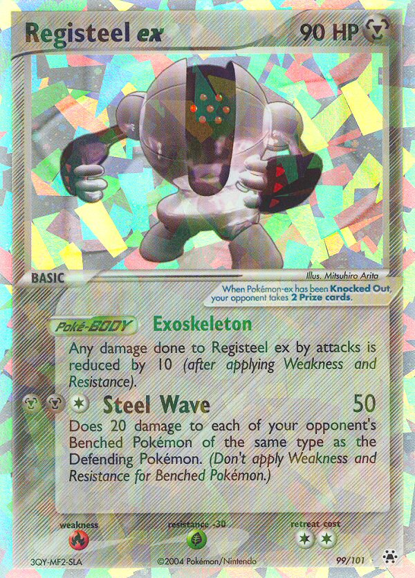 Registeel ex - Hidden Legends - #99 - Pokemon TCG card