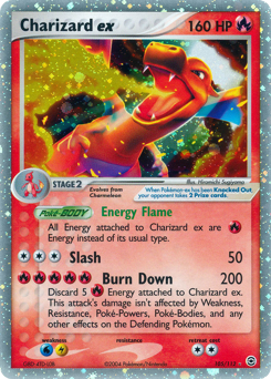 Charizard ex #105 Charizard ex - FireRed & LeafGreen - #105 - Pokemon TCG card