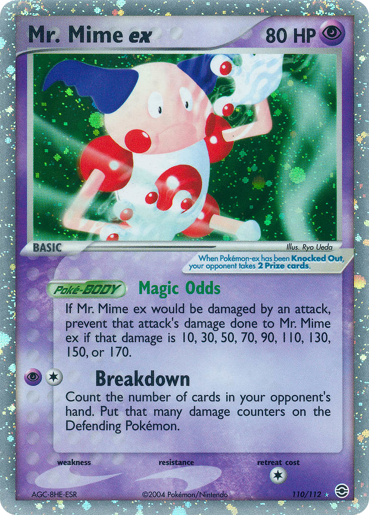 Mr. Mime ex - FireRed & LeafGreen - #110 - Pokemon TCG card