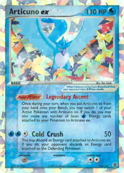 Articuno ex - FireRed & LeafGreen - #114 - Pokemon TCG card