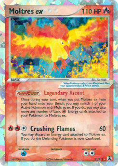 Moltres ex #115 Moltres ex - FireRed & LeafGreen - #115 - Pokemon TCG card