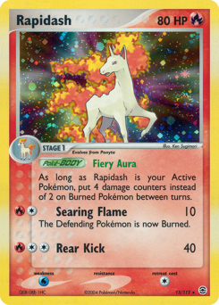 Rapidash #13 Rapidash - FireRed & LeafGreen - #13 - Pokemon TCG card