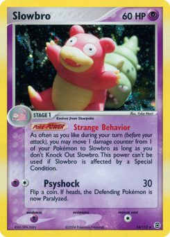 Slowbro - FireRed & LeafGreen - #14 - Pokemon TCG card