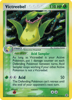 Victreebel #17 Victreebel - FireRed & LeafGreen - #17 - Pokemon TCG card