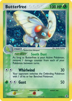 Butterfree #2 Butterfree - FireRed & LeafGreen - #2 - Pokemon TCG card