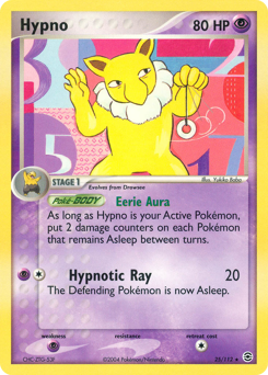 Hypno #25 Hypno - FireRed & LeafGreen - #25 - Pokemon TCG card