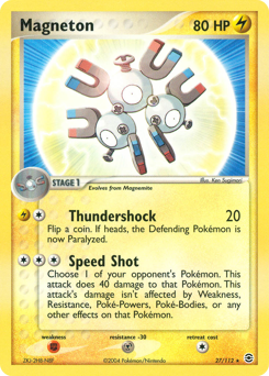 Magneton #27 Magneton - FireRed & LeafGreen - #27 - Pokemon TCG card