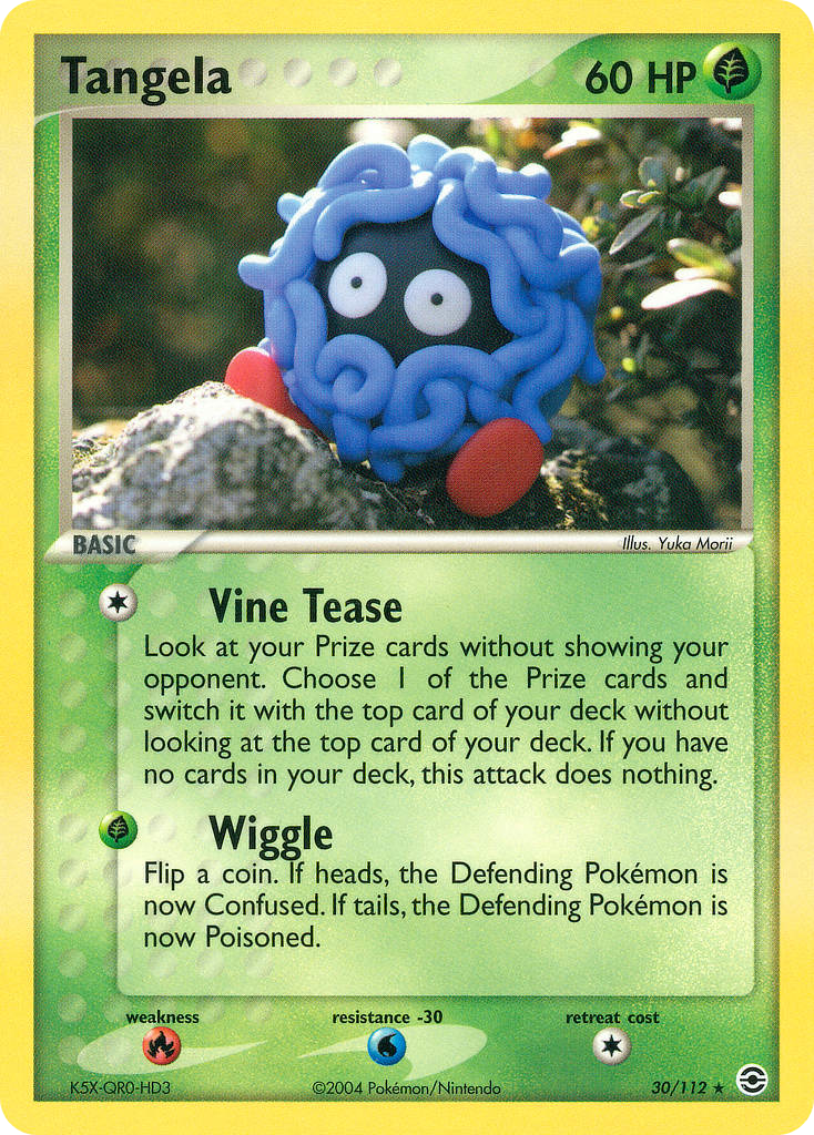 Tangela - FireRed & LeafGreen - #30 - Pokemon TCG card