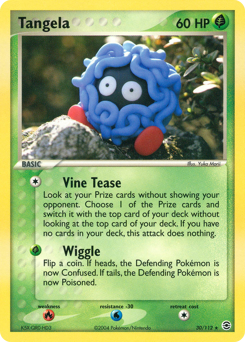Tangela - FireRed & LeafGreen - #30 - Pokemon TCG card