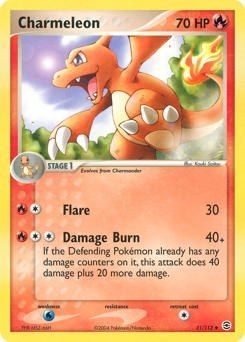 Charmeleon - FireRed & LeafGreen - #31 - Pokemon TCG card